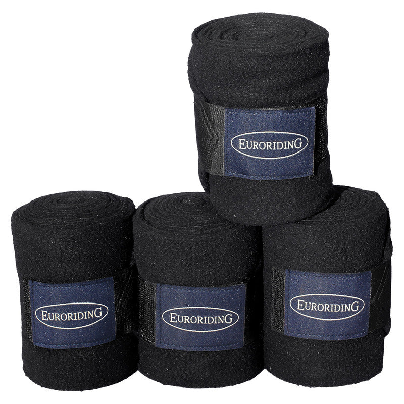 Fleece Bandagen, 4er-Set, Anti-Pilling